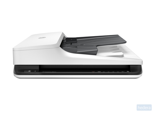 HP Scanjet Pro 2500 f1 Flatbed-/ADF-scanner 1200 x 1200 DPI A4 Zwart, Wit (L2747A#B19)
