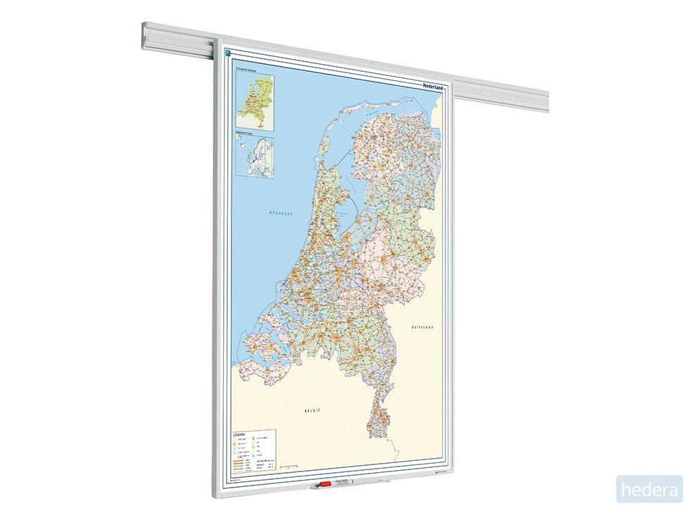 vrijwilliger bleek functie PartnerLine Rail landkaart Nederland online kopen