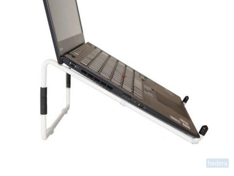 R-Go Tools R-Go Steel Travel Laptopstandaard, wit (RGOSC015W)