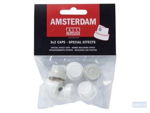 Spray paint effect caps Amsterdam standard