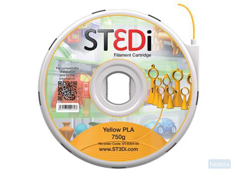 St3di cartridge pla 750g geel voor st3di printer