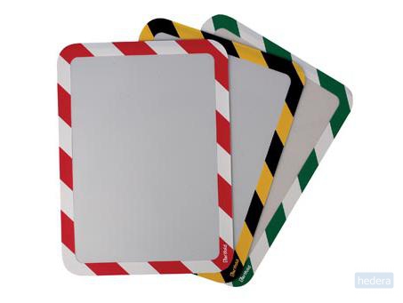 Tarifold tas met magnetische strips, ft A3, groen/wit, pak van 2 stuks