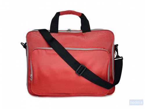 15 Inch laptoptas Lucca, rood