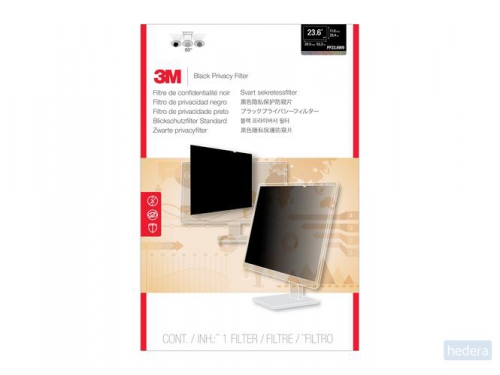 3M privacy filter voor beeldschermen van 23,6 inch, 16:9
