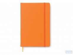 A5 notitieboek, gelinieerd Arconot, oranje
