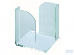 Acryl memobox 9 x 9 cm, glashelder