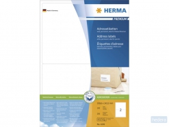 Adress-etiketten Herma wit 199,6x143,5 Premium A4 200 st.