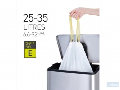 Afvalzakken 25-35 ltr (E), EKO (24x12 stuks)
