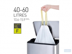 Afvalzakken 40-60 liter (F), EKO (24x12 stuks)
