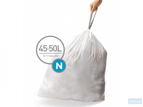 Afvalzakken 45-50 liter (N), Simplehuman