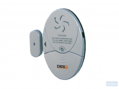 Alarm Desq Magneetsensor en trillingsdetector met ingebouwde sirene