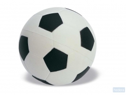 Anti-stress voetbal Goal, wit/zwart