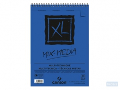 Aquarelblok Canson XL Mix Media A3 300gr 30vel spiraal
