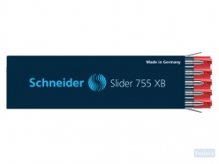 Balpenvulling Schneider 755 Slider Jumbo extra breed rood