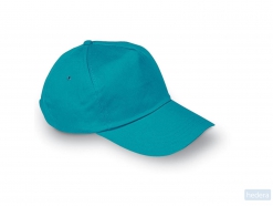 Baseball cap met sluiting Glop cap, turquoise