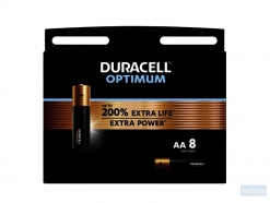Batterij Duracell Optimum 200% 8xAA
