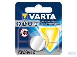 Battery Varta button cell CR2016 lithium blister à 1 piece
