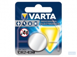 Battery Varta button cell CR2430 lithium blister à 1 piece