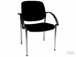 Bezoekersstoel Topstar open chair 20 zwart