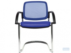 Bezoekersstoel Topstar open chair 30 blauw