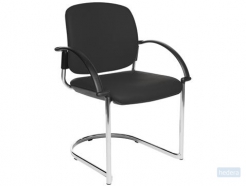 Bezoekersstoel  Topstar open chair 40 zwart
