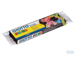 Boetseerpasta Giotto pongo, zwart, pak van 450 g