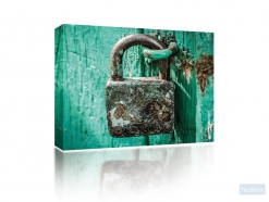 Canvas Rusty lock