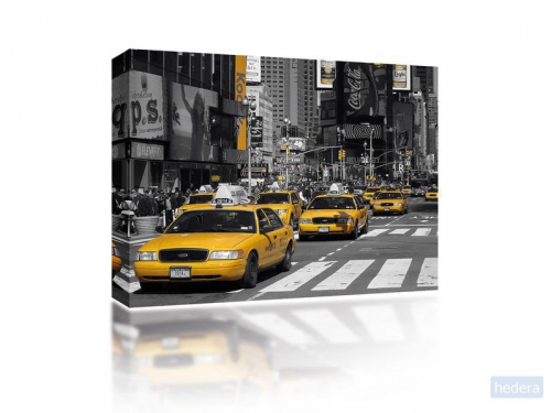 Canvas Taxi's in New York