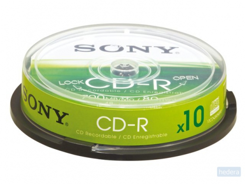 CD-R SONY CB 10 STUKS