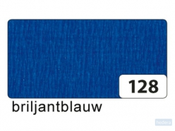 Crêpepapier Folia 250x50cm nr128 briljantblauw