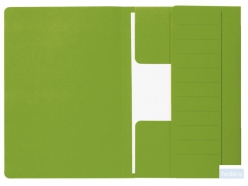 Dossiermap Secolor Mammoet folio 3 kleppen 270gr groen