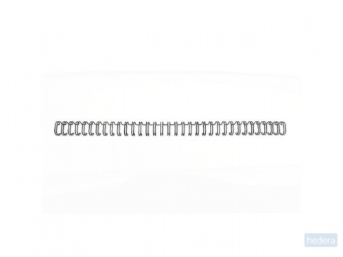 Draadrug GBC 12.5mm 34-rings A4 zwart 100stuks