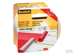 Scotch extra sterke tapijttape, ft 50 mm x 7 m, blisterverpakking