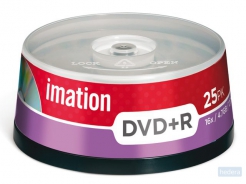 DVD+R Imation 16x 4.7GB spindel 25stuks