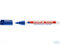 edding 400 permanent marker blauw