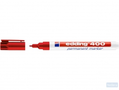 edding 400 permanent marker rood