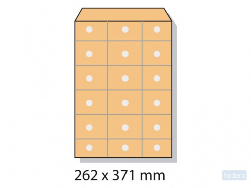 Envelop Quantore huispost EB4 262x371mm met opdruk 25st.