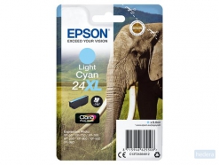 Epson Elephant Singlepack Light Cyan 24XL Claria Photo HD Ink (C13T24354022)