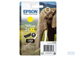 Epson Elephant Singlepack Yellow 24XL Claria Photo HD Ink (C13T24344022)