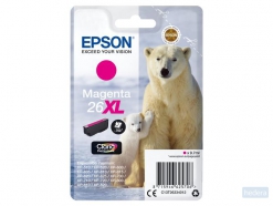 Epson Polar bear Singlepack Magenta 26XL Claria Premium Ink (C13T26334022)