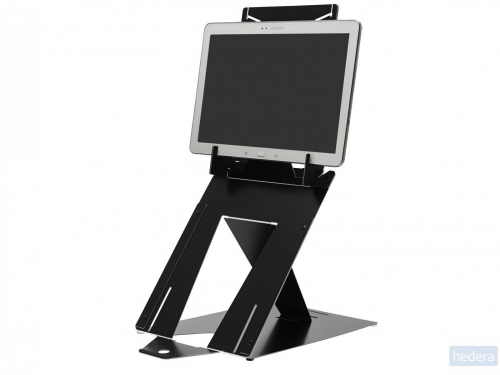 R-Go Tools R-Go Riser Duo, Tablet en Laptopstandaard, verstelbaar, zwart (RGORIDUOBL)