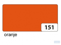 Etalagekarton Folia 1-zijdig 48x68cm 380gr nr151 oranje