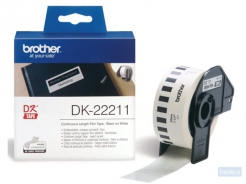 Brother Witte doorlopende filmtape 29 mm (DK-22211)