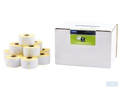 Dymo Value Pack: etiketten LabelWriter ft 89 x 36 mm, wit, doos van 24 x 260 etiketten