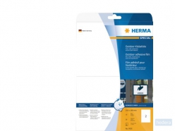 Etiket HERMA 9535 210x148mm weerbestendig wit 20stuks