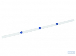 Metaalband MAUL 1mx35mm zelfklevend wit   3 magn. Wit knipbaar