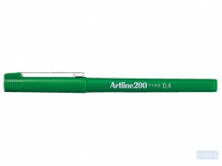 Artline 200 fineliner, groen