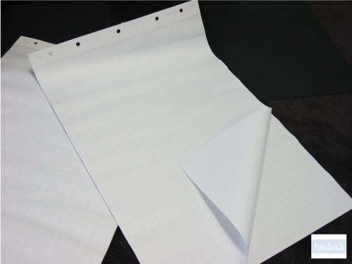 Flipoverpapier Quantore 65x95cm 50vel opgerold in verzenddoos