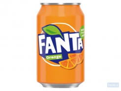 Frisdrank Fanta orange blik 330ml