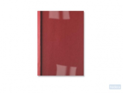 Gbc thermische omslagen business line leathergrain 1,5 mm, rood